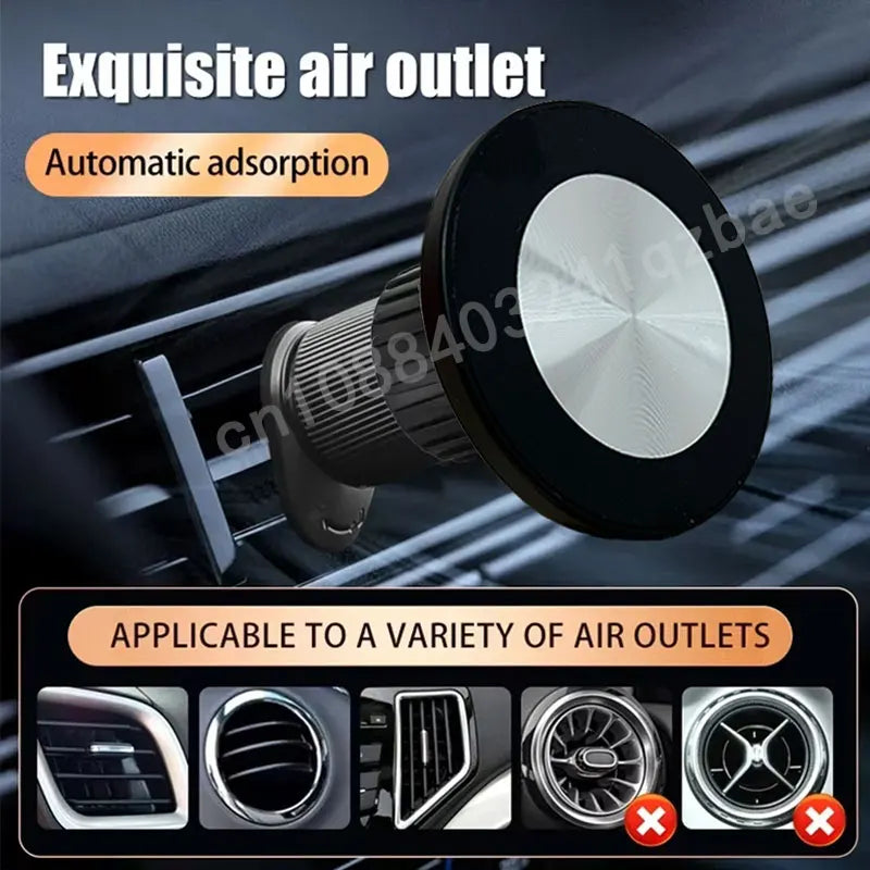 Suporte Magnético MagSafe para Carro / Fixação Premium 360º / Zyvena
